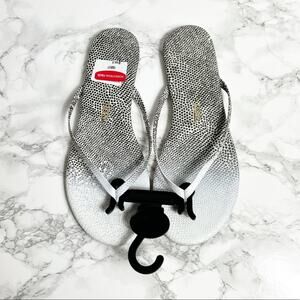 TEEKS BLACK WHITE WOMEN SANDALS SIZE 9 BRAND NEW WITH STICKER TAGS